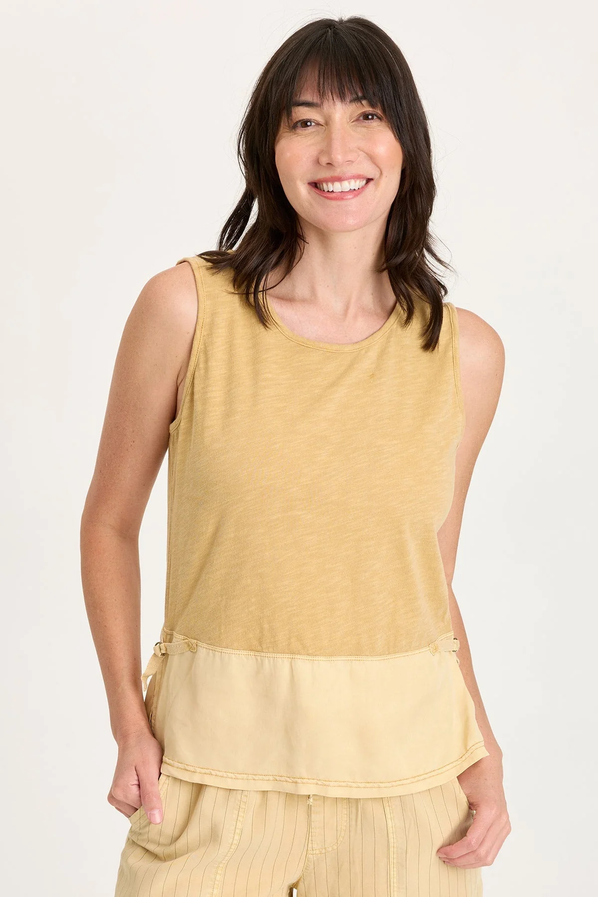 Image of Enna Cinchable Twill Tank