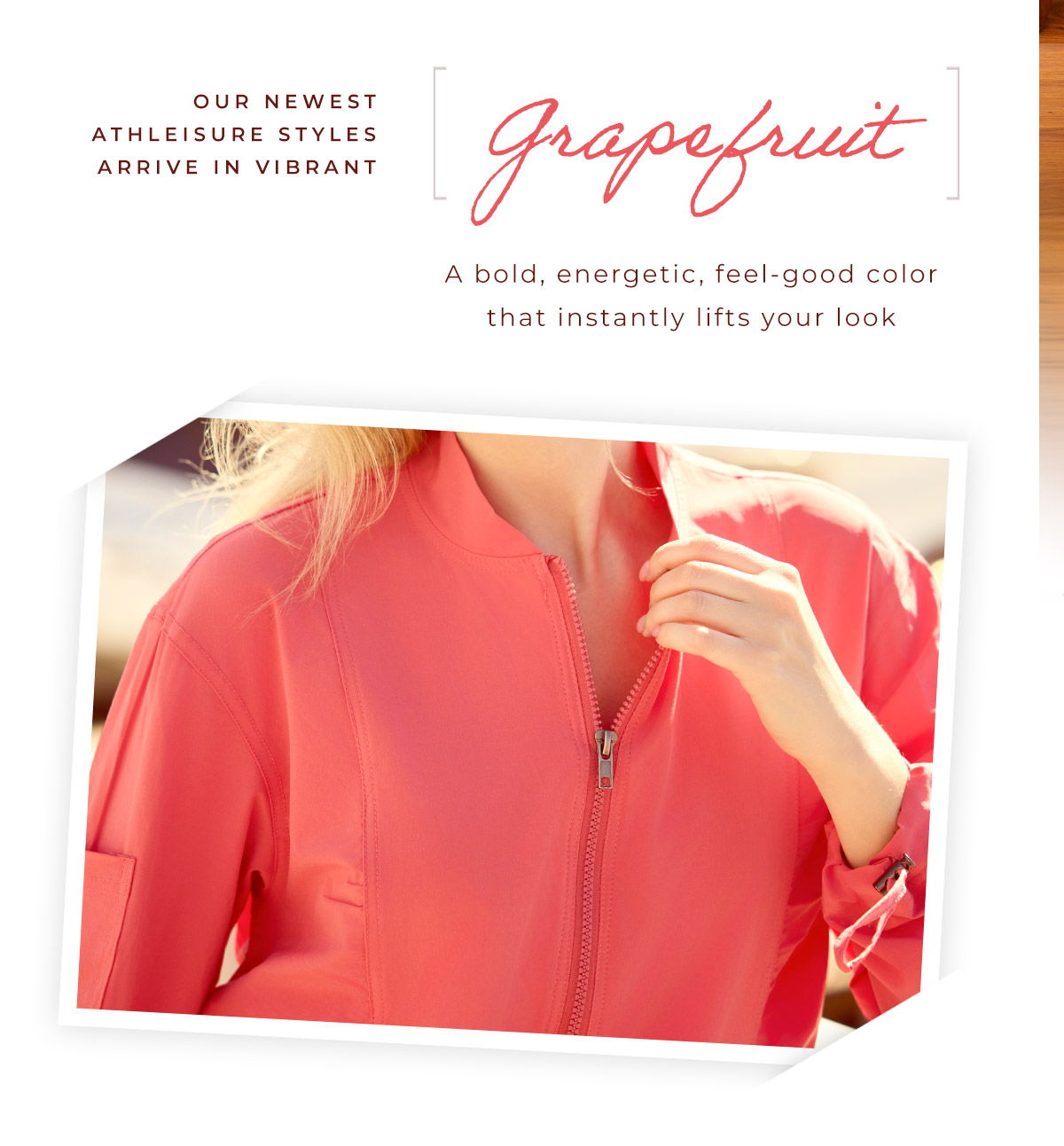 Grapefruit: Bold, Energetic, feel-good color