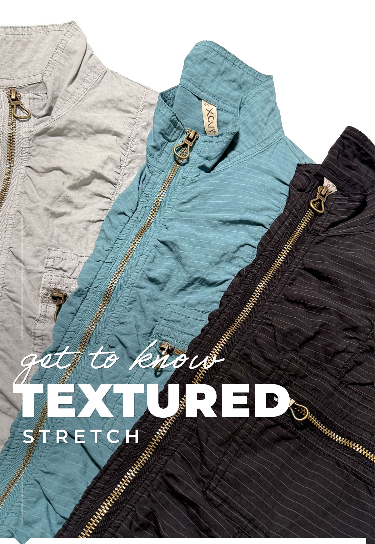 Get to know Textured Stretch