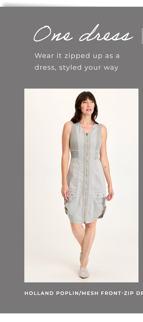 One dress....
