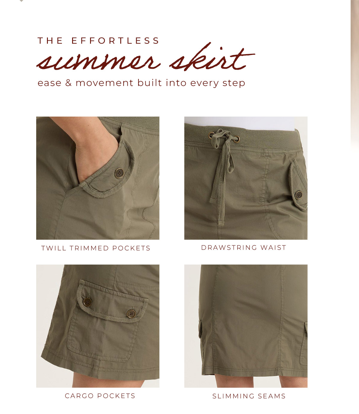 The effortless Summer skirt