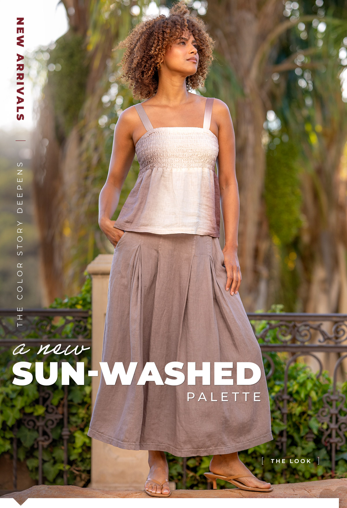A new sun-washed palette | Get the look