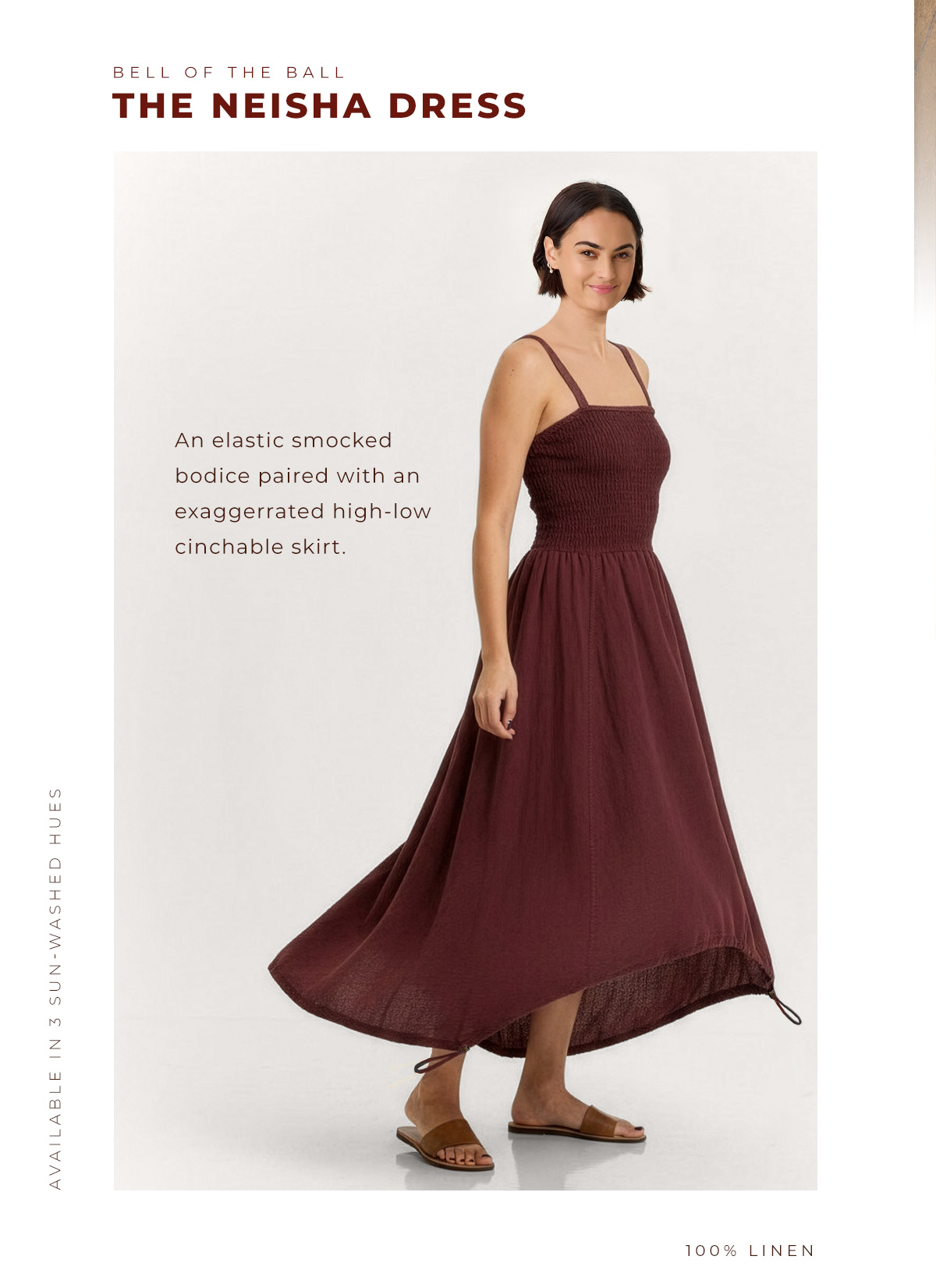 Niesha Dress in Briar Wood