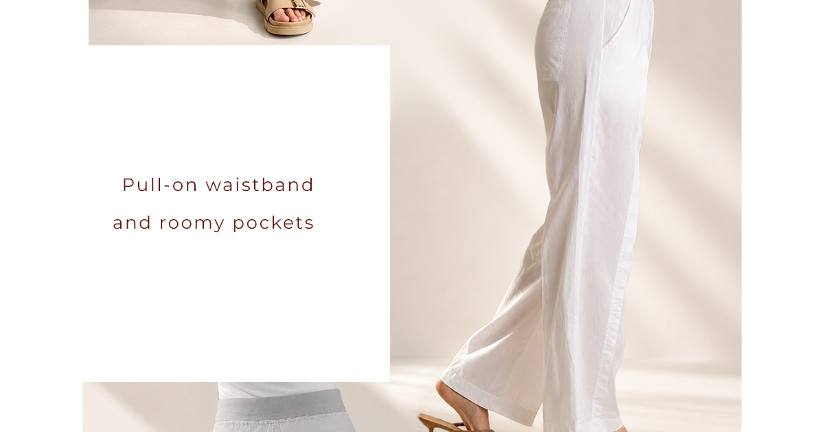 The Bay Pant in White
