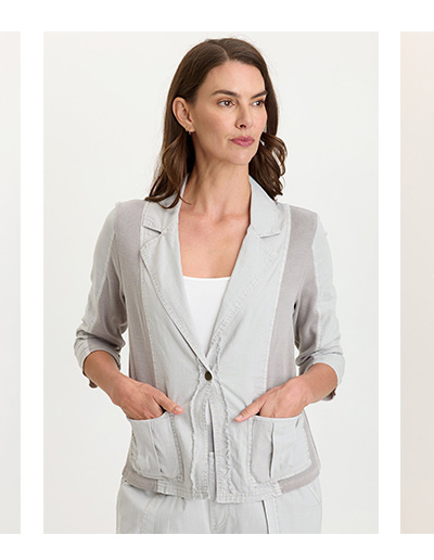 Brayden Cotton Linen Blazer