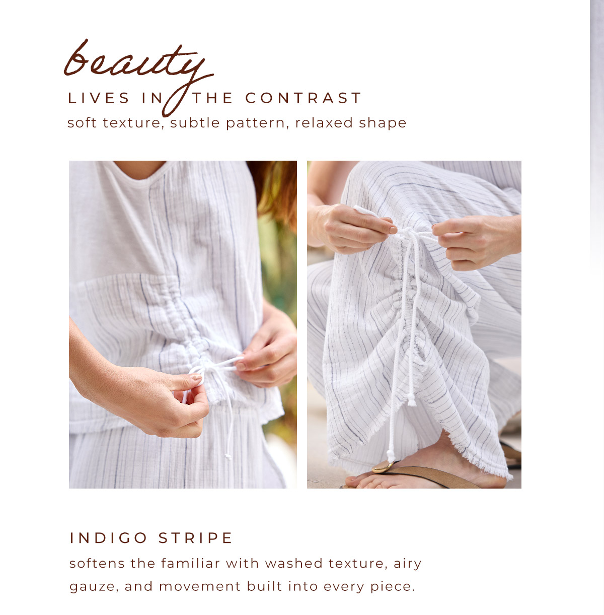 Beauty lives in the contrast