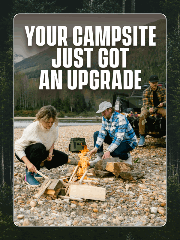Your Campsite Just Got an Upgrade
