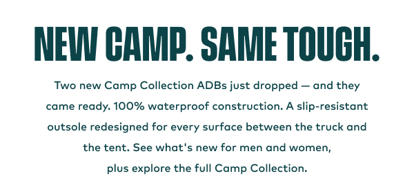 New Camp. Same Tough