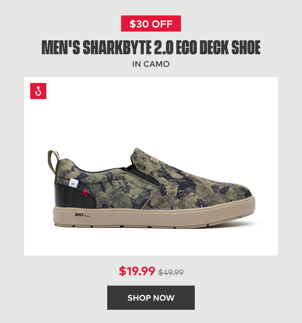 Men's Sharkbyte 2.0 ECO Deck Shoe in Camo