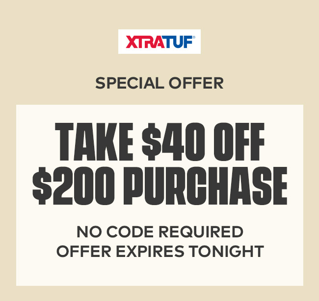 Special Offer | Take $40 Off $200 Purchase | No code required | Offer expires tonight