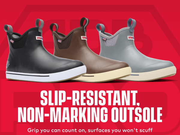 Slip-Resistant. Non-marking Outsole