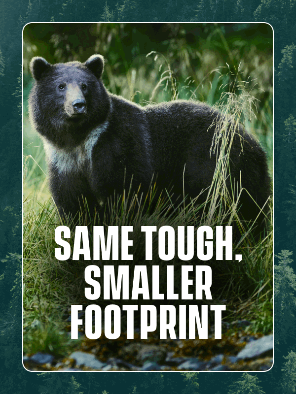 Same Tough. Smaller Footprint