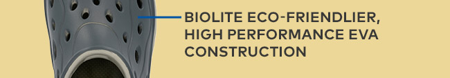 Biolite eco-friendlier, high performance EVA construction