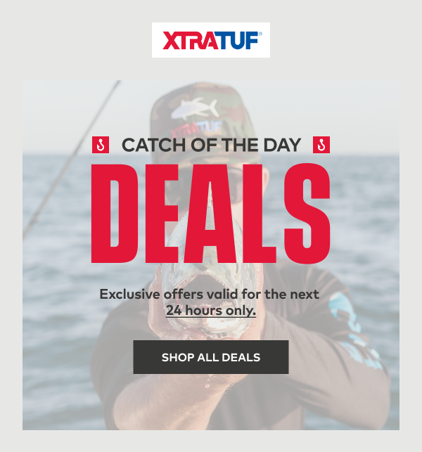 Catch of the Day Deals | Exclusive offers valid for the next 24 hours only | Shop All Deals