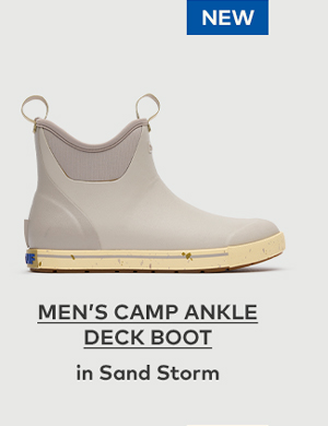 Men's Camp Ankle Deck Boot in Sand Storm
