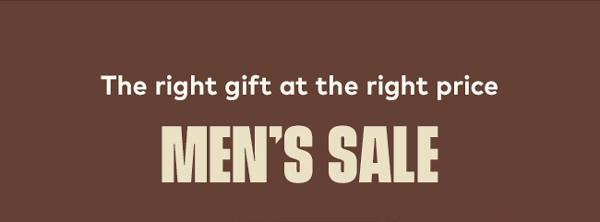 The right gift at the right price | Men's Sale