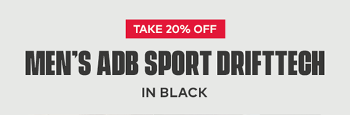 Take 20% off Men's ADB Sport DriftTech in Black Take 20% off Men's ADB Sport DriftTech in Black