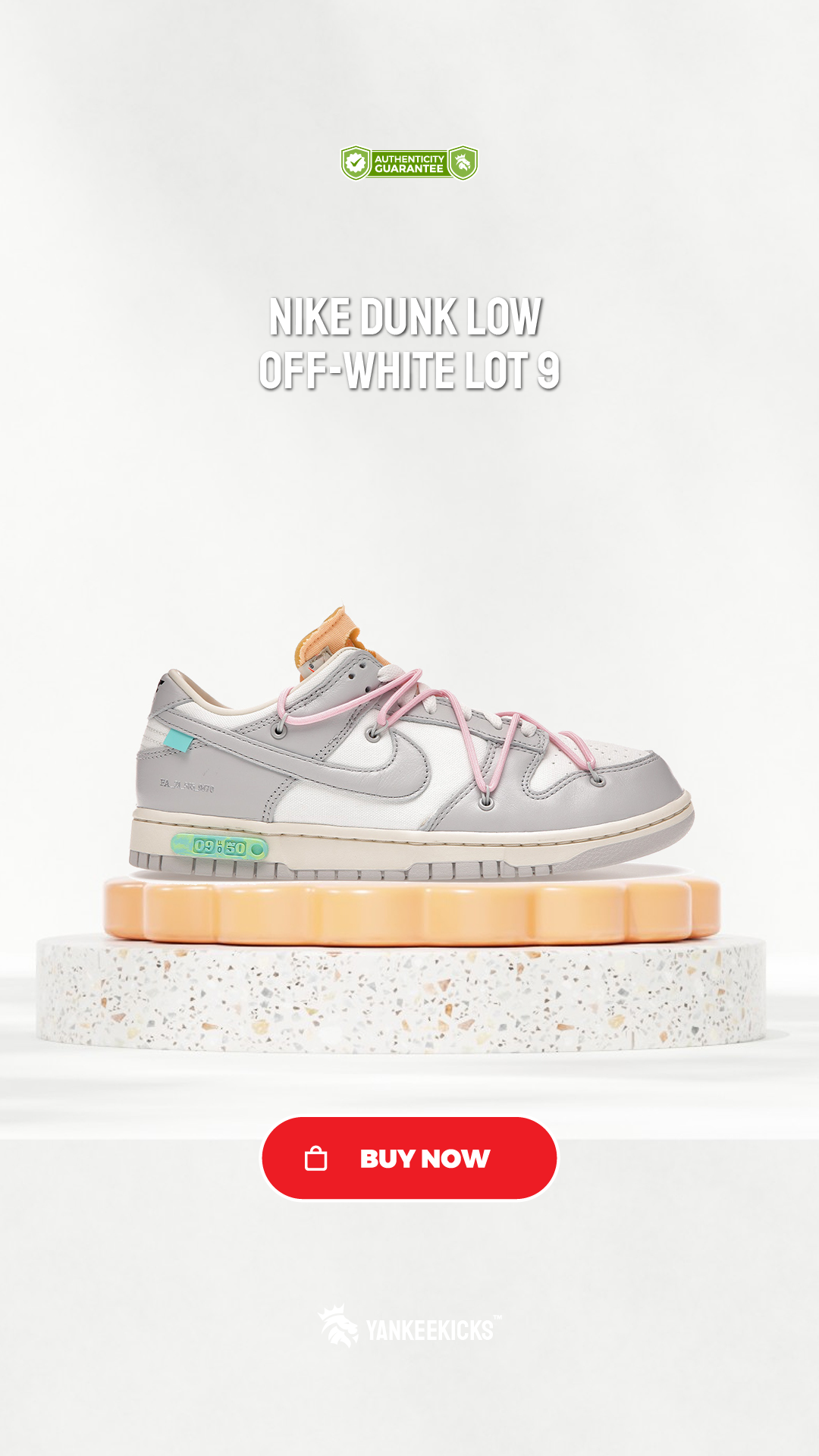 Nike Dunk Low Off-White Lot 9
