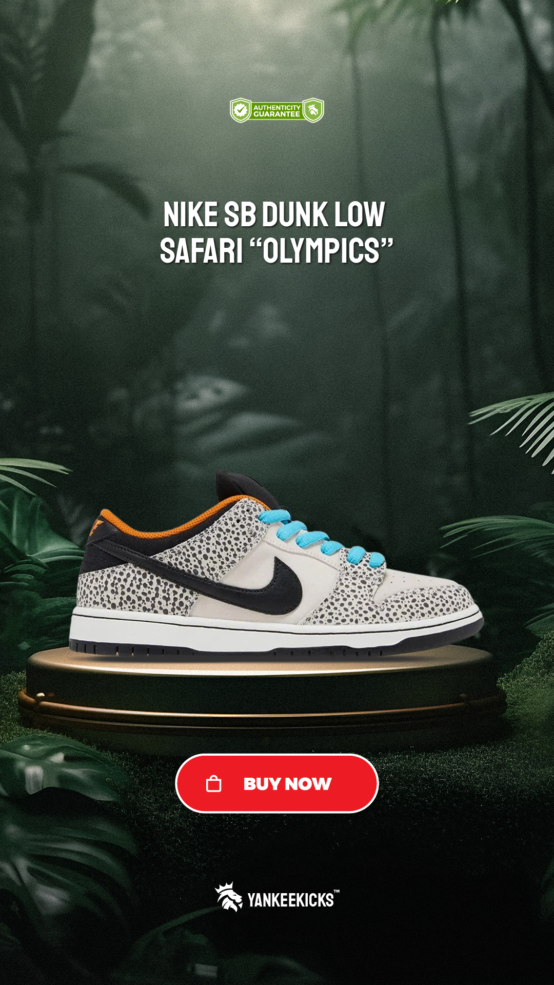 Nike SB Dunk Low Safari “Olympics”