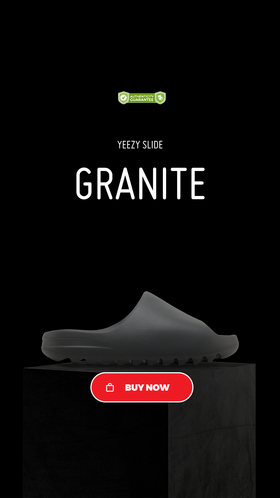 adidas Yeezy Slide Granite