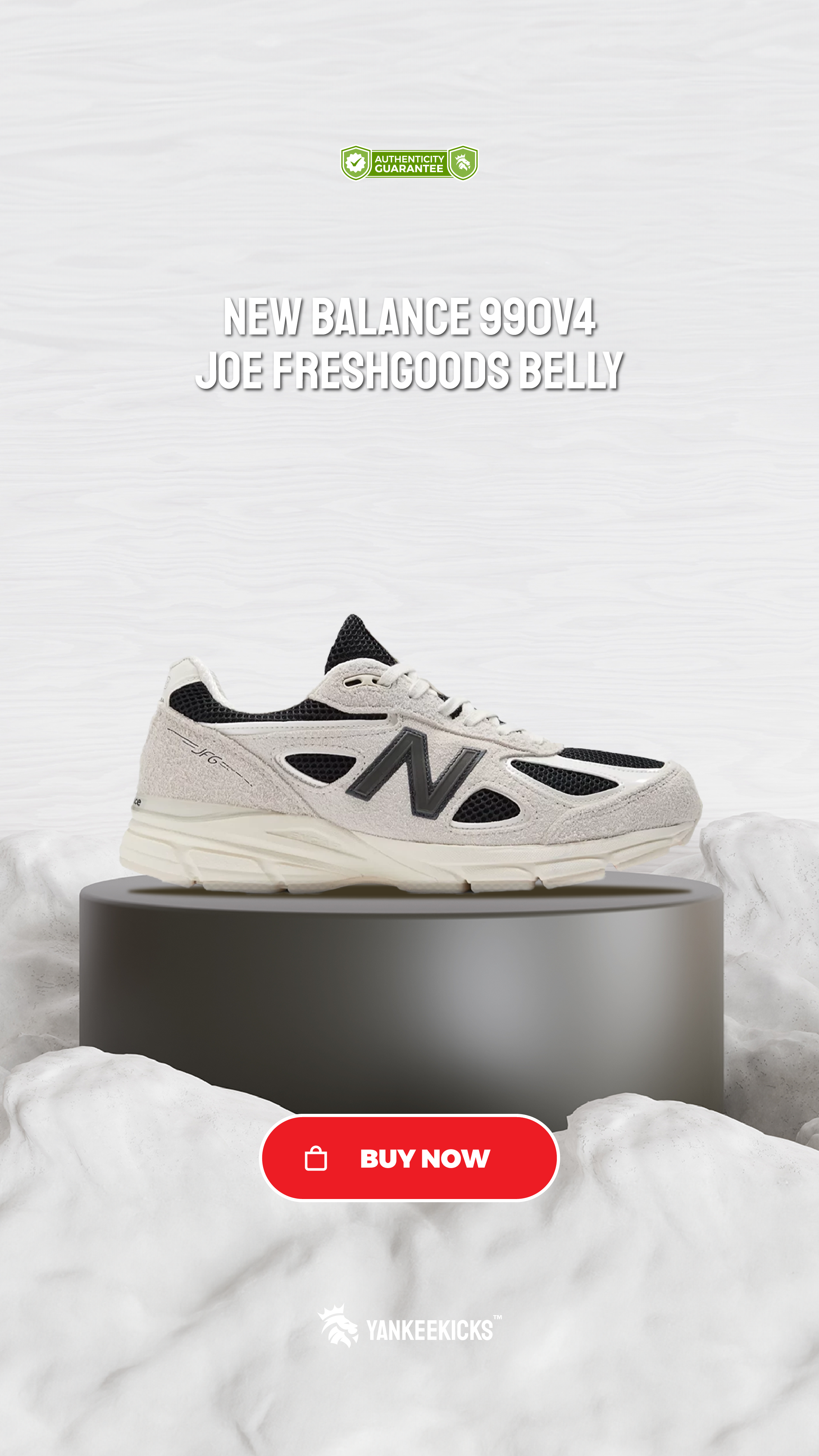 Joe Freshgoods x New Balance 990 v4 'Belly - Intro'