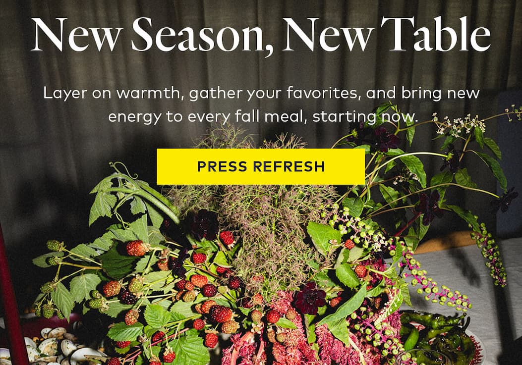New Season, New Table