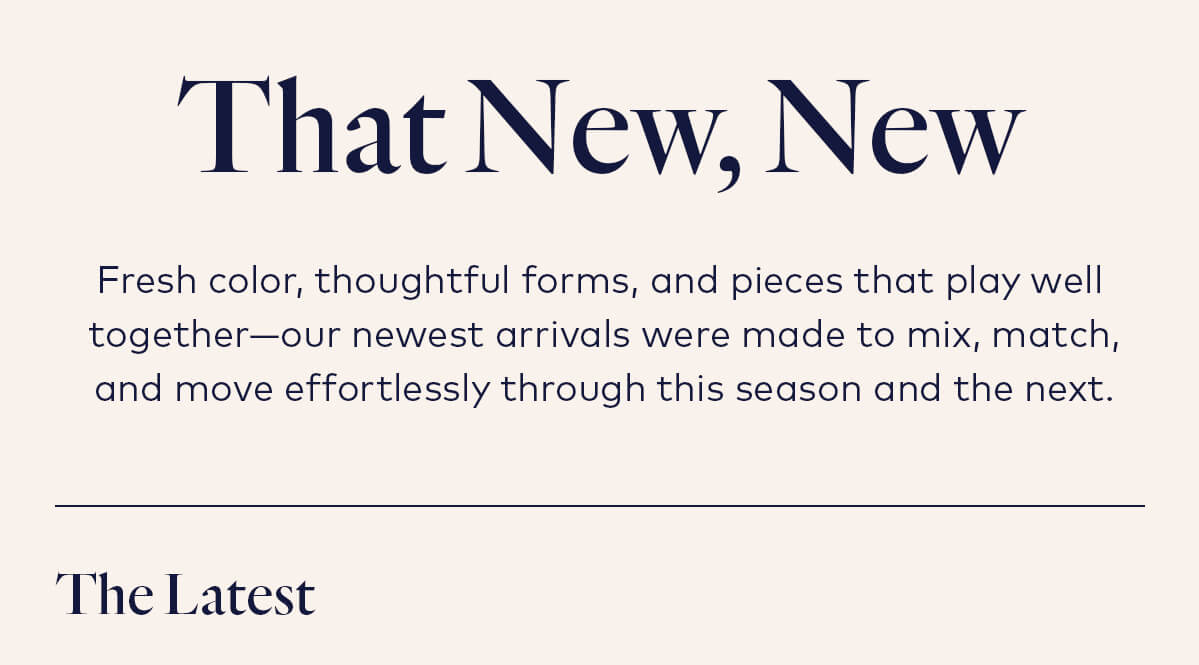 That New, New