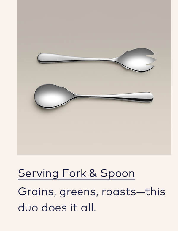 Serving Fork & Spoon