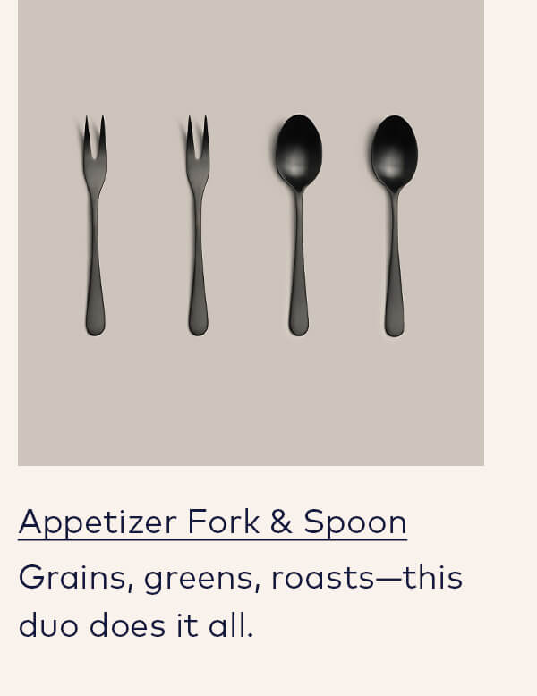 Appetizer Fork & Spoon