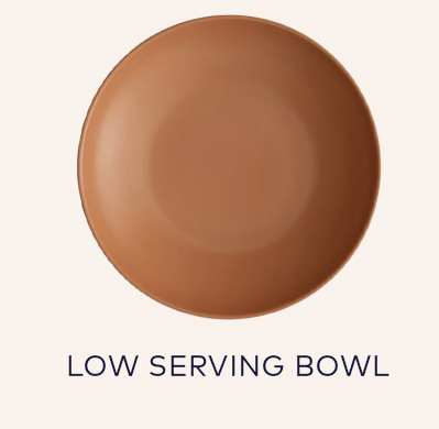 Low Serving Bowl