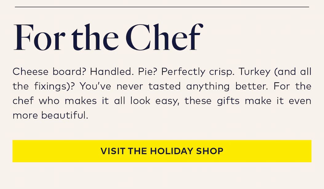 For the Chef