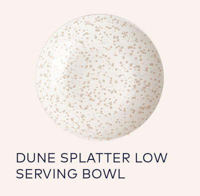 Low Serving Bowl