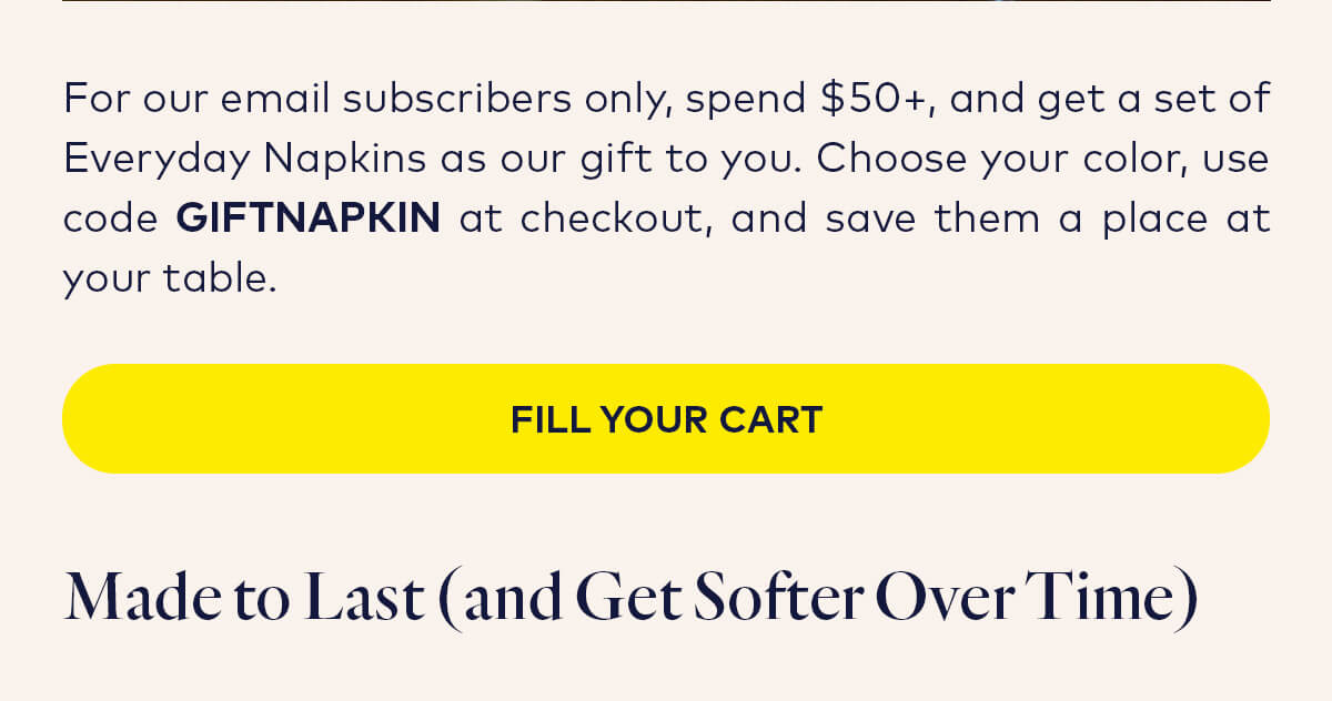 Fill Your Cart
