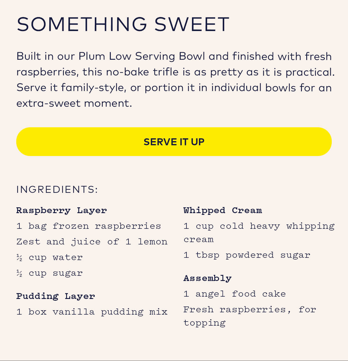 Something Sweet