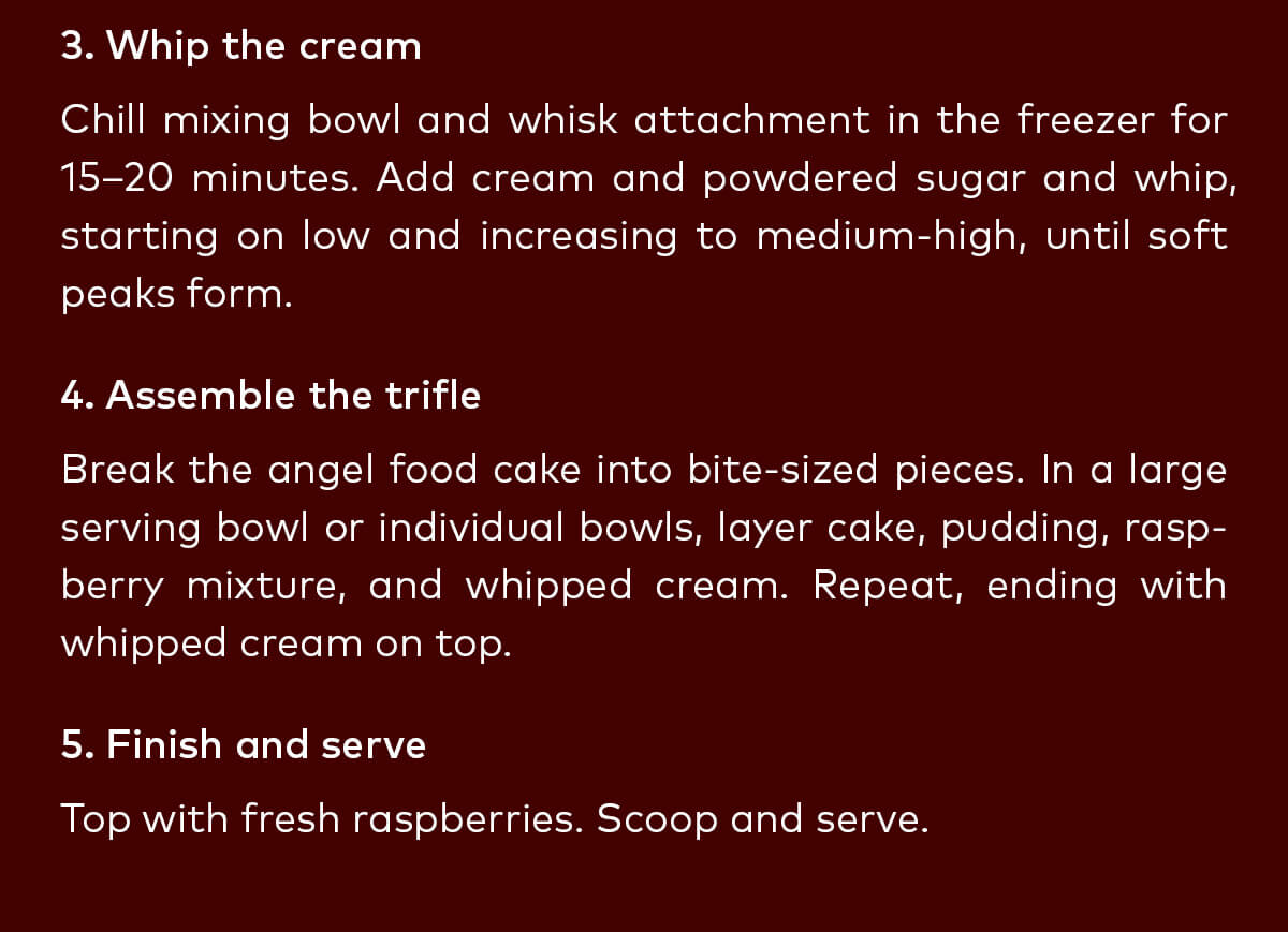 Whip the cream