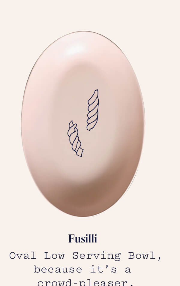 Oval Low Serving Bowl
