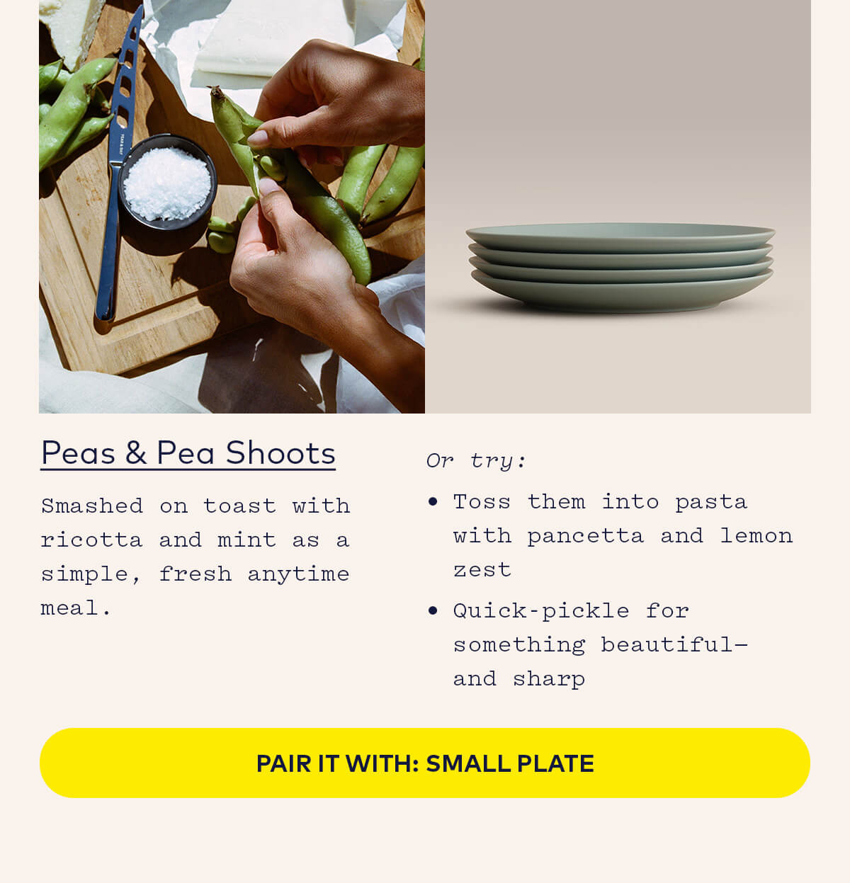 Small Plate