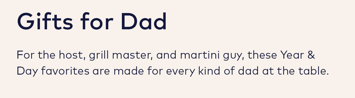 Gifts for Dad