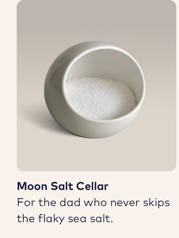 Moon Salt Cellar