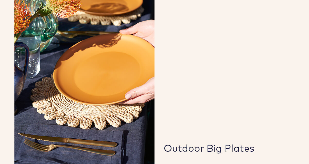 Outdoor Big Plates