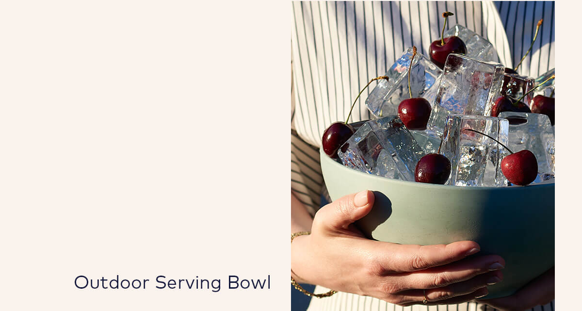Outdoor Serving Bowl