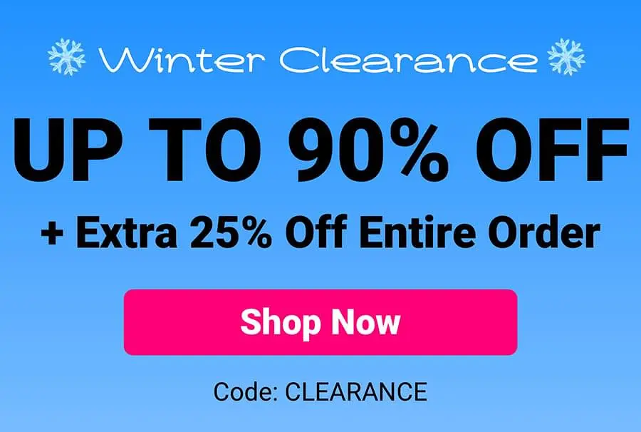 Winter Clearance Sale