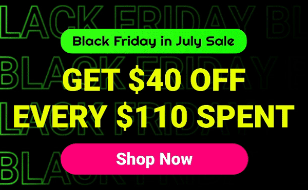 Black Friday In July Sale