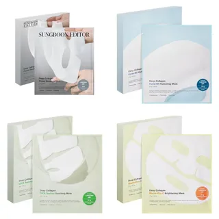 Deep Collagen Mask Set - 4 Types