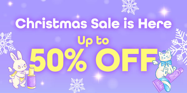 50% OFF Christmas Sale🎄Shop for skin care and beauty must-haves now
