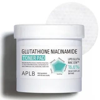 Glutathione Niacinamide Toner Pad