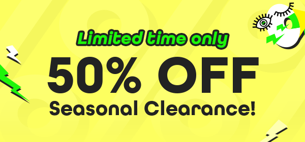 ✨Seasonal Clearance: 50% OFF Your Favorites! ✨