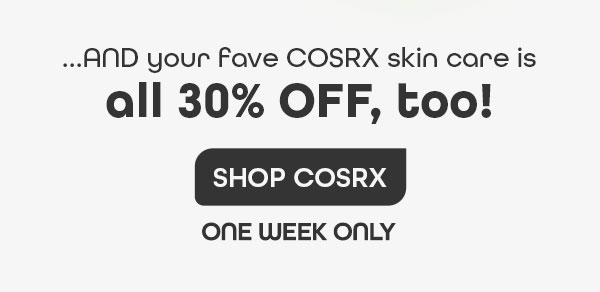 ✨COSRX Week