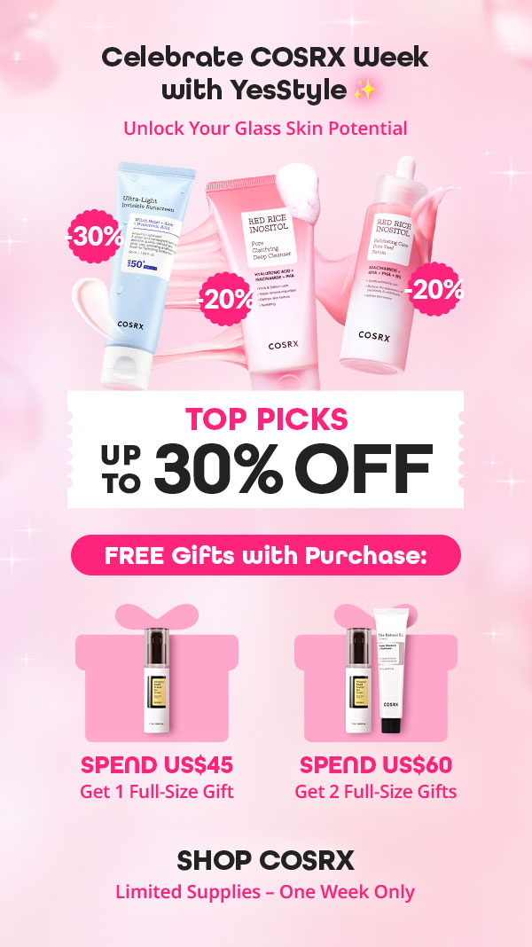 Exclusive Brand Week discounts + Tiered rewards for your skin 💧