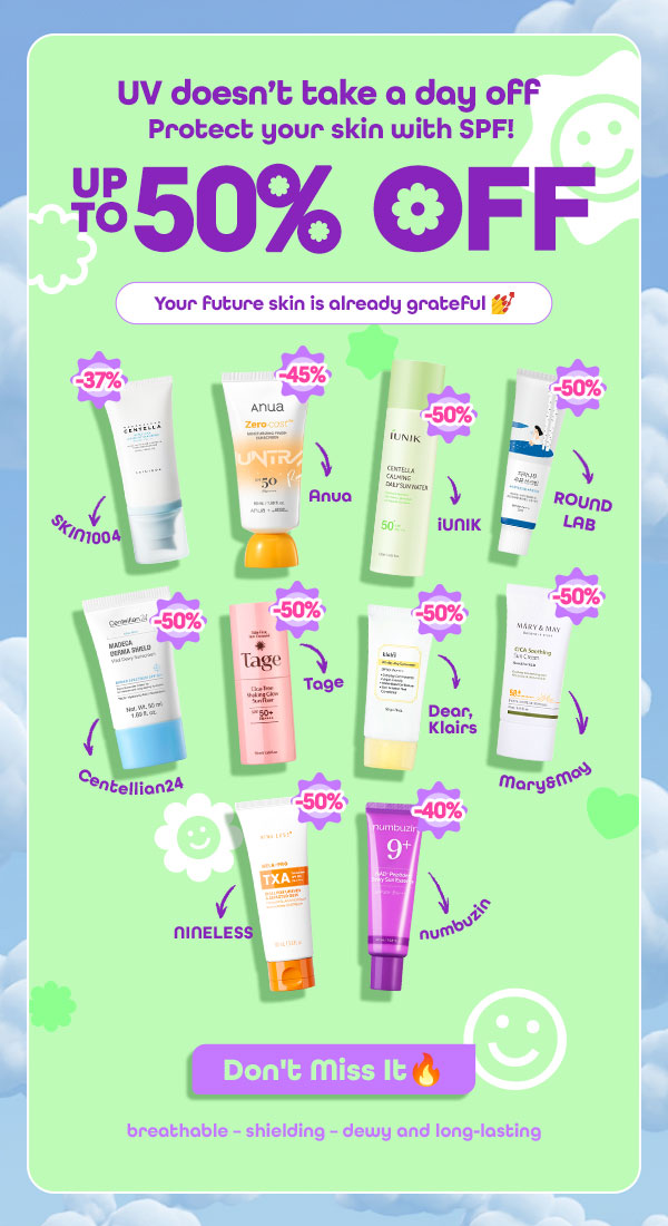 50% OFF VIRAL SPF ☀️
